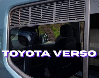 Rejilla Ventilacion Ventana Compatible Toyota Proace City Verso | Aireador Furgoneta Mascota | Secar Neopreno Surf | Accesorios Camper