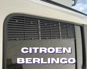 Rejilla Ventilacion Ventana Compatible Citroen Berlingo III | Aireador Camper K9 | Evita Condensacion | Accesorios Vanlife | PETG ASA
