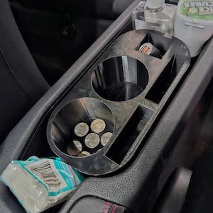 Toyota GT86 Subaru BRZ Scion FR-S Console Organizer with Cup Holders