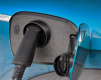 Tapa Puerto de Carga Compatible BYD Atto 3 | Protector Nieve y Lluvia | Cubierta Conector Tipo Dos | Accesorios Coche Electrico EV