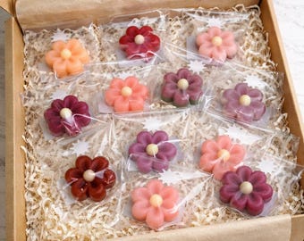 Sample 12 Different Scents | Flower Wax Melts Mystery Box | Strong Scents | Mother's Day Gift
