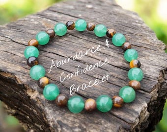 Beaded Bracelets | Healing Crystals | Gemstone | Intention | Stackable | Christmas | Gifts | Jewelry | 6 and 8mm Beads