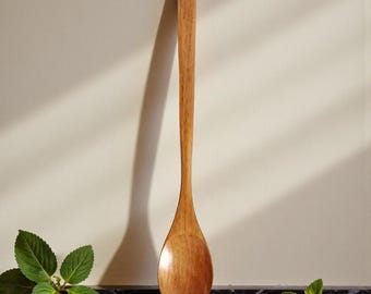 Extralanger Holzlöffel 42 cm – Naturholz Koch- und Rührlöffel zum Mixen, Servieren, Backen und für den Küchenalltag