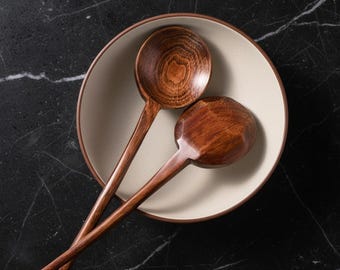 Japanese Lacquer Wooden Spoon 6.8