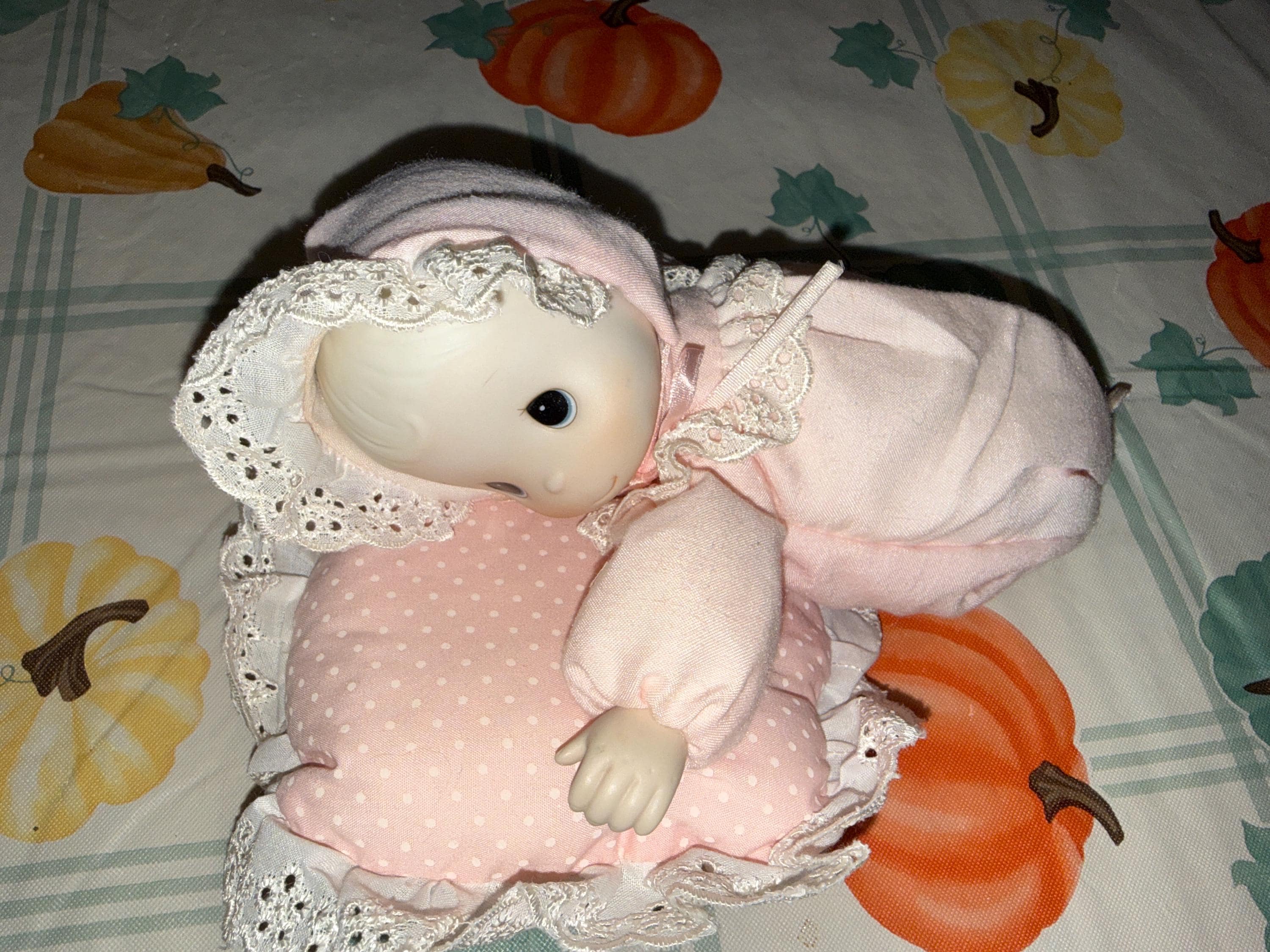 Porcelain Sleeping Baby Doll - Etsy