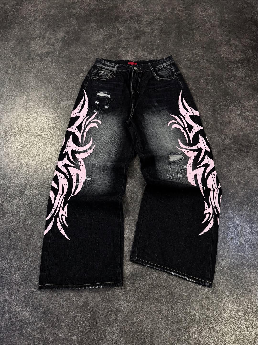 Black jnco jeans - Etsy 日本