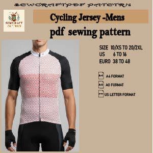 Naaipatroon fietsshirt heren | Pro Fit (pdf-download)