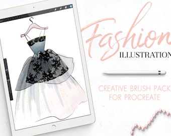 Fashion Illustration Brushes for Procreate
