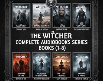 The Witcher Compelete audiobooks Series BOOK 1-8