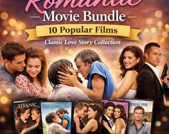 Romantic Movie Bundle: 10 Classic Love Story Films (Digital Download)
