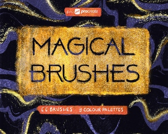 Magical Procreate Brush Set  | Glitter, Starlight & Fairy Dust Brushes for iPad