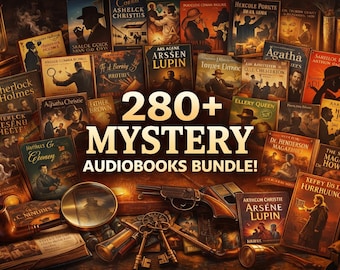 280+ Mystery Audiobooks Bundle | Classic Detective & Thriller Collection