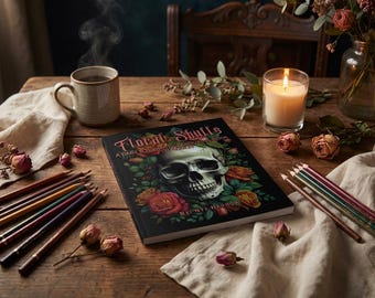 Floral Skulls