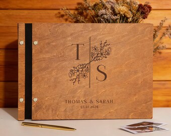 Personalized Wedding Guest Book – A Timeless Keepsake for Your Special Day
