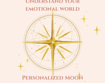 Personalized Moon Sign Report • Emotional Astrology Reading • Birth Chart PDF • Digital Download