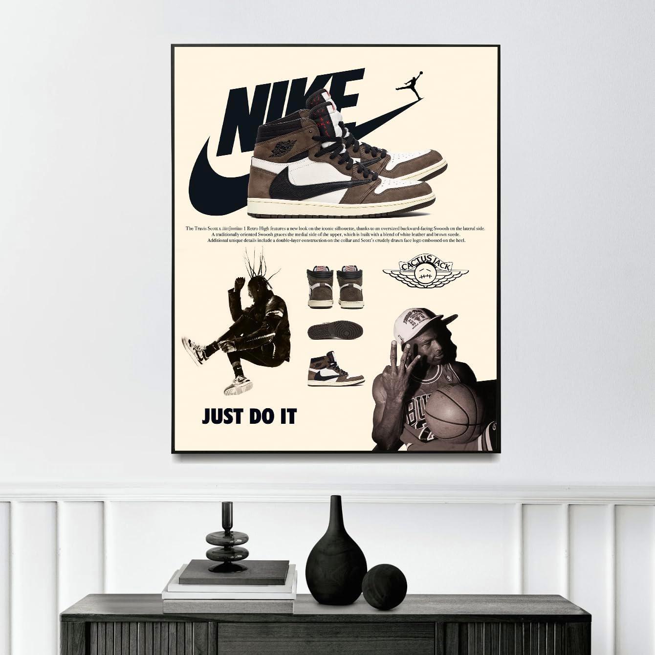 Travis scott nike poster - Etsy 日本