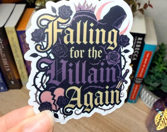 Dark Romance Bookish Sticker | Morally Gray Villain