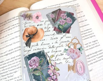 Regency Kindle Insert | Vintage Floral Bookish