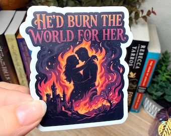 Dark Romance Sticker | Villain Era, Kindle Decal