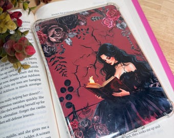Gothic Kindle Insert | Dark Romance, Vampire Reader Art