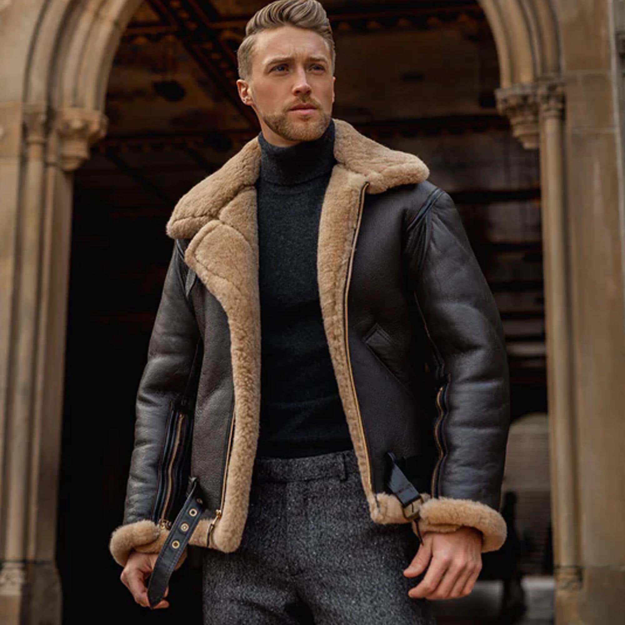 Goat Leather Jacket - Etsy