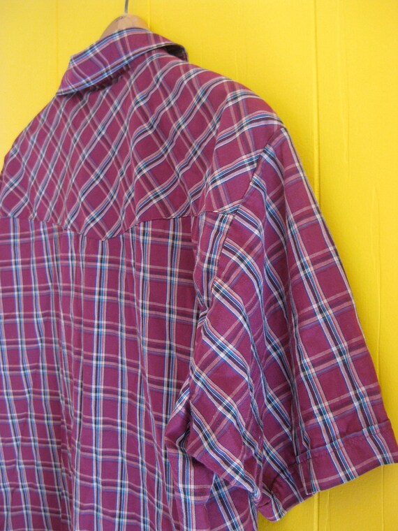 on sale Vintage Western Shirt XL Cowboy Snap Shir… - image 4