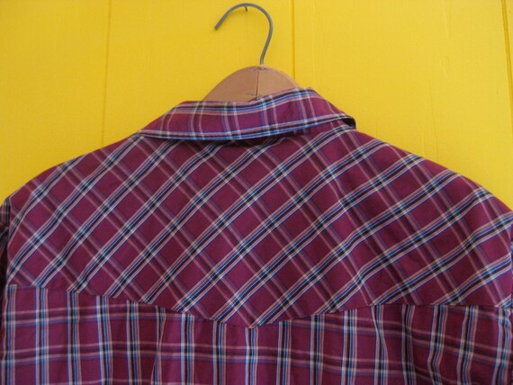 on sale Vintage Western Shirt XL Cowboy Snap Shir… - image 3