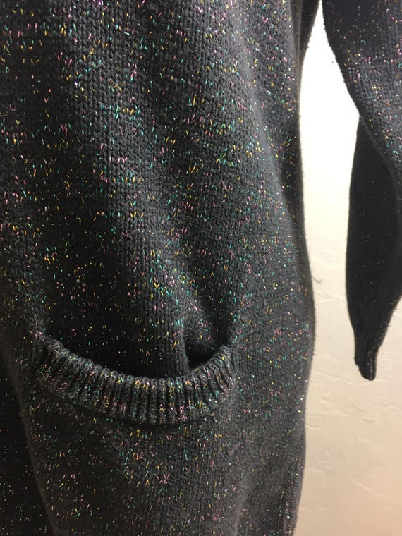 Vintage Sweater, 80s Sweater, Rainbow Sweater,Slo… - image 3