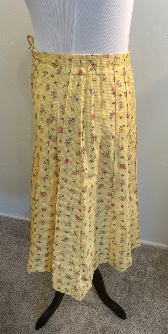 Vintage clothing vintage skirt Noah’s Flood pleate