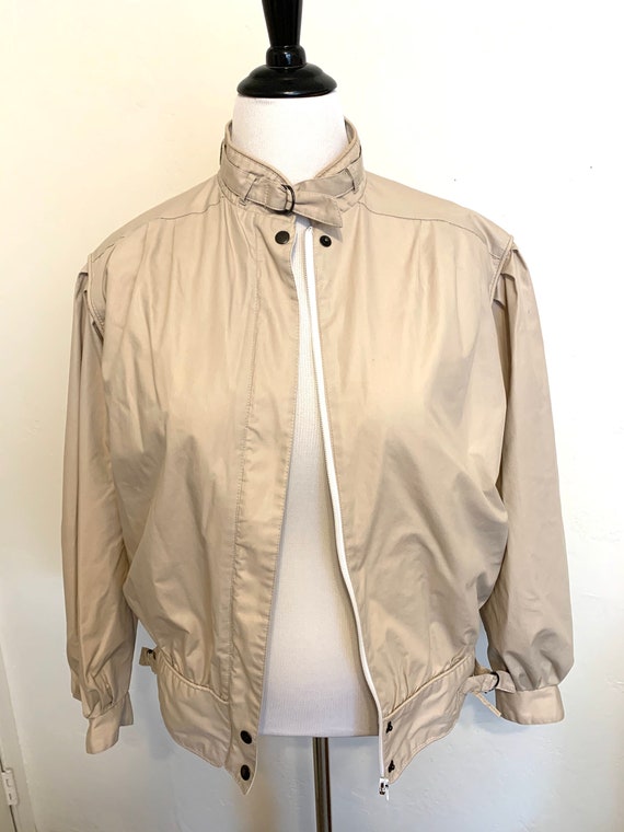 Beige members top only jacket