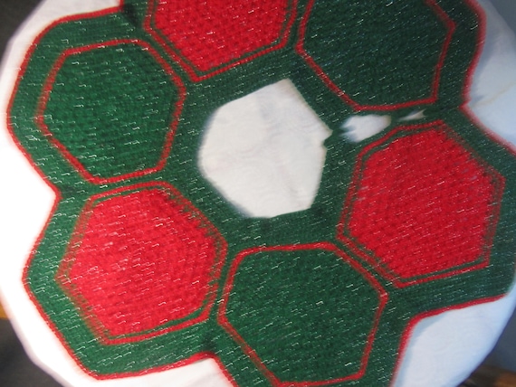 Hand Crochet Christmas Tree Skirt