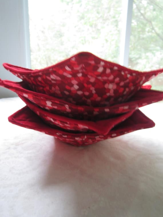 Hot Soup Bowl Cozies, Microwave Safe Bowl Cozy,  Set Of 4