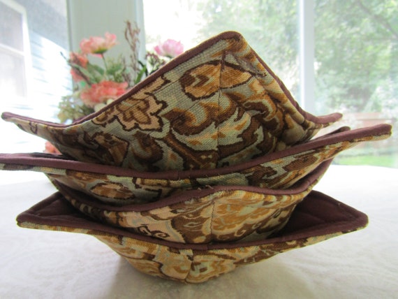 Microwaveable, Soup Bowl Cozies, Set Of 4.