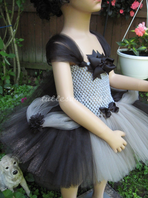 Unique Handmade Short Tutu Dress,  Size - 4 To 5 Years