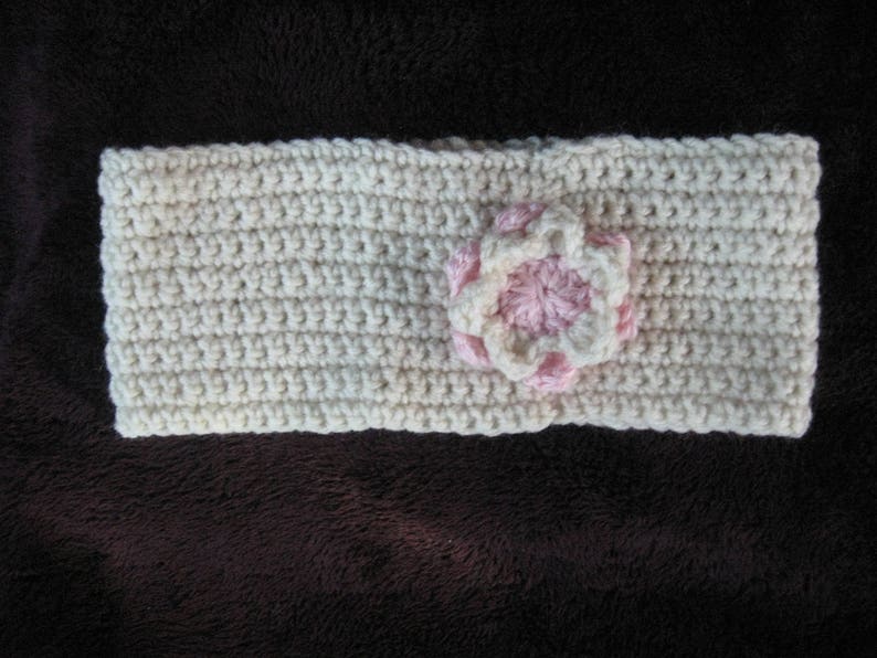 Crochet Ear Warmer Handmade Ear Warmer Adult Head size 21 to 22 Winter Ear Warmer Winter Headband Size Ear Warmer Headband