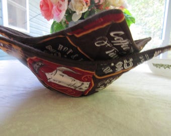 Microwaveable Handmade Soup Bowl Cozy Set Of 2