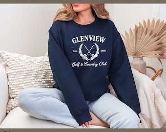 Glenview Golf & Country Club Sweatshirt | Vintage Collegiate Crewneck