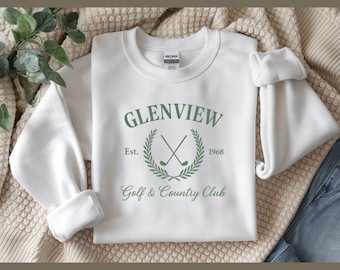 Glenview Golf & Country Club Sweatshirt | Vintage Collegiate Crewneck