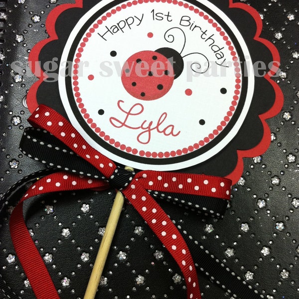 Ladybug Table Centerpiece