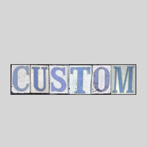 New Orleans, Street Signs, Personalized, Salvage Wood, Street Tile Font, Wedding, Housewarming, Birthday, Custom Sign