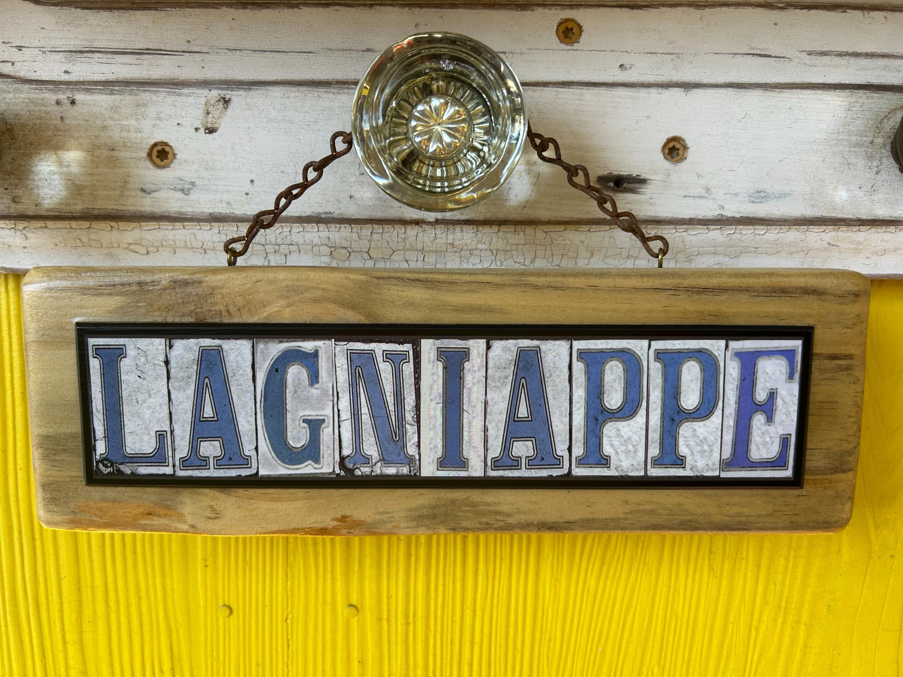 Lagniappe Salvage Wood Sign: New Orleans French Quarter Art - Etsy