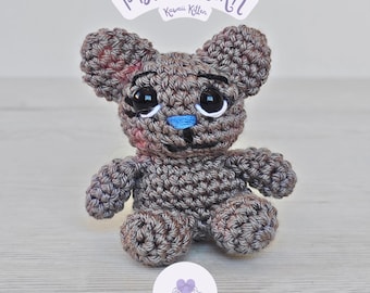 Kawaii Cat Amigurumi Pattern, Kitten Crochet PDF Tutorial, Chubby Plush Toy, Beginner Crochet Pattern