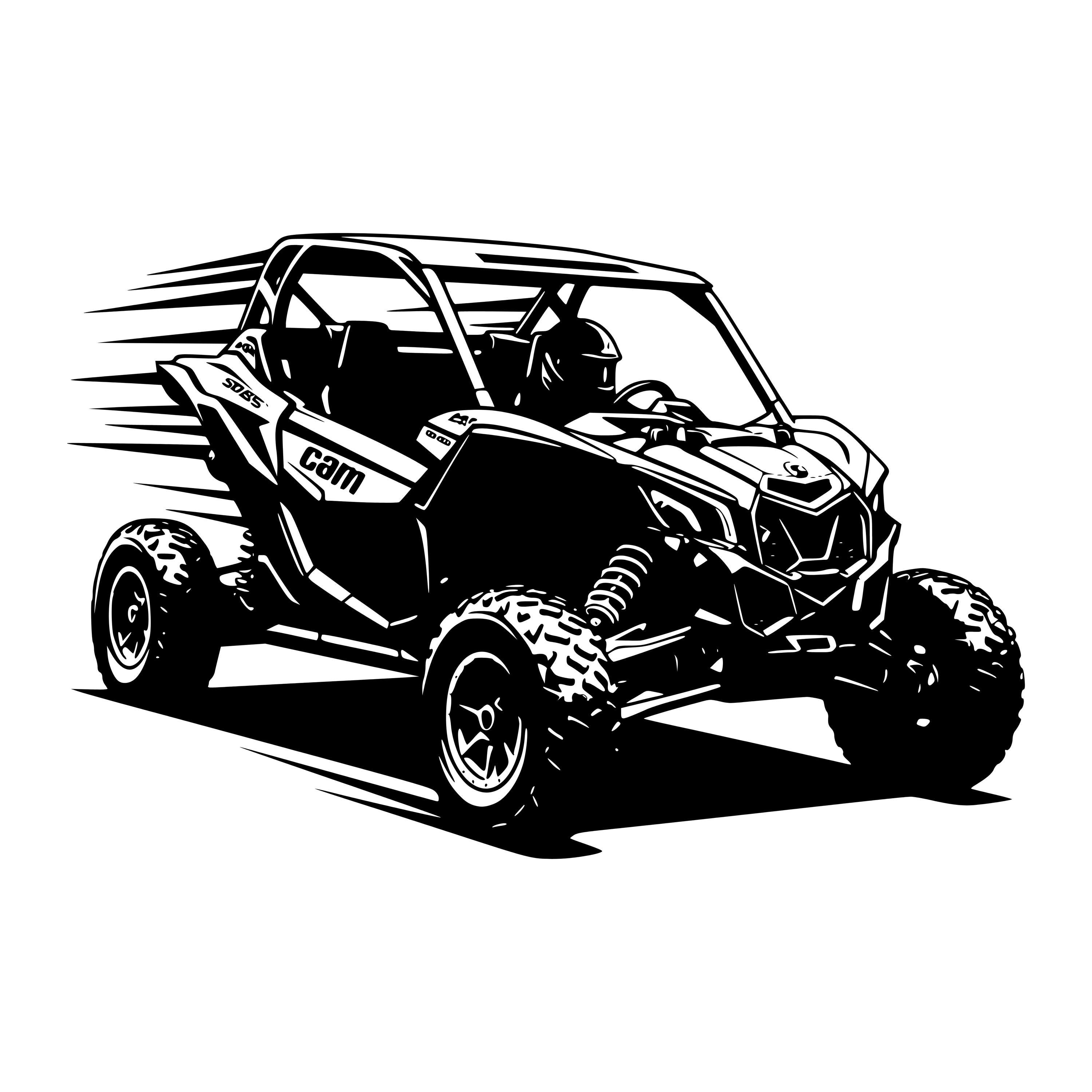 Can Am SXS SVG Bundle | 20 UTV off Road Buggy Cut Files (digital ...
