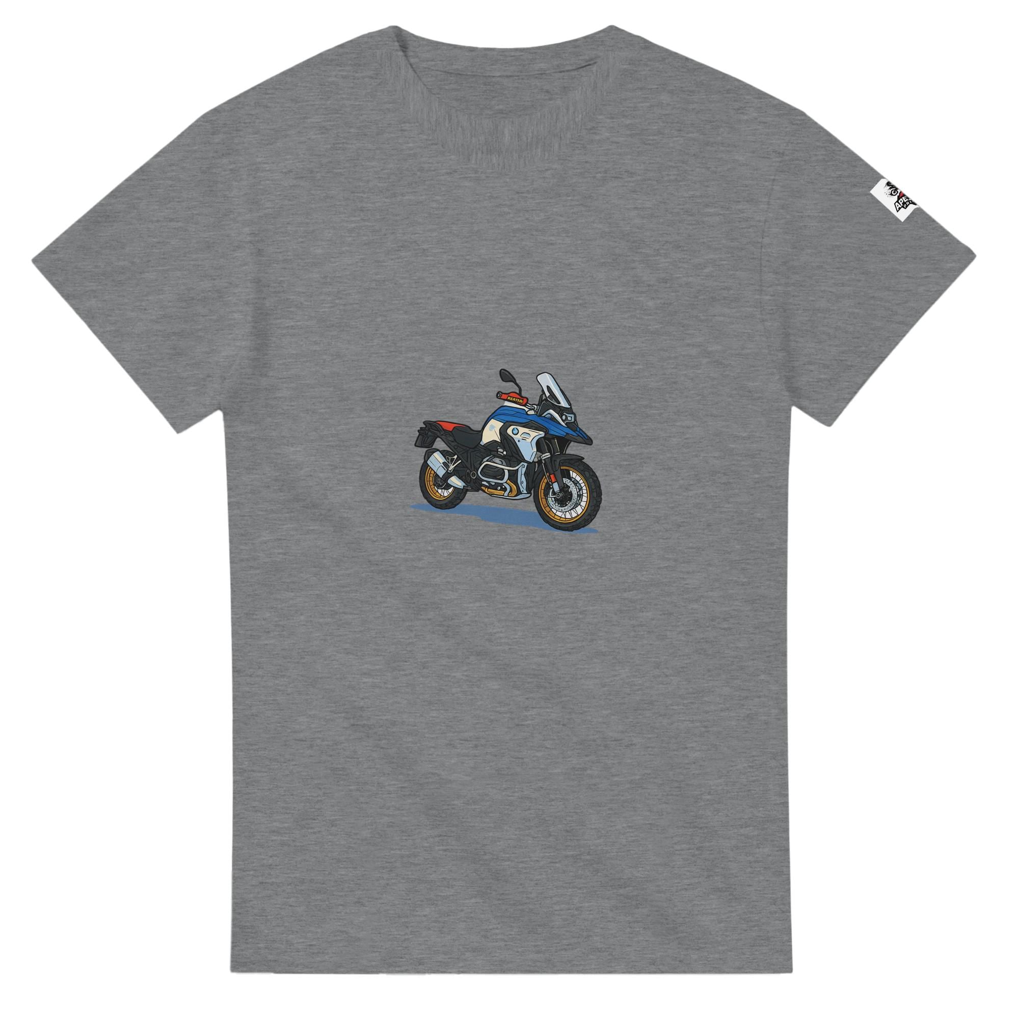 Maglietta Vintage Boxer Motor Aircooled Con Stampa R100 - Cotone Pesante 180-199 G/m² - Taglie Forti, Regalo Per Motociclisti - Colore Nero, Taglia L