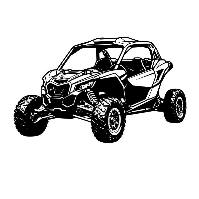 Can Am SXS SVG Bundle | 20 UTV off Road Buggy Cut Files (digital