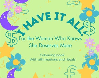 Kleurboek Abundance: affirmaties, rituelen, geldmanifestatie