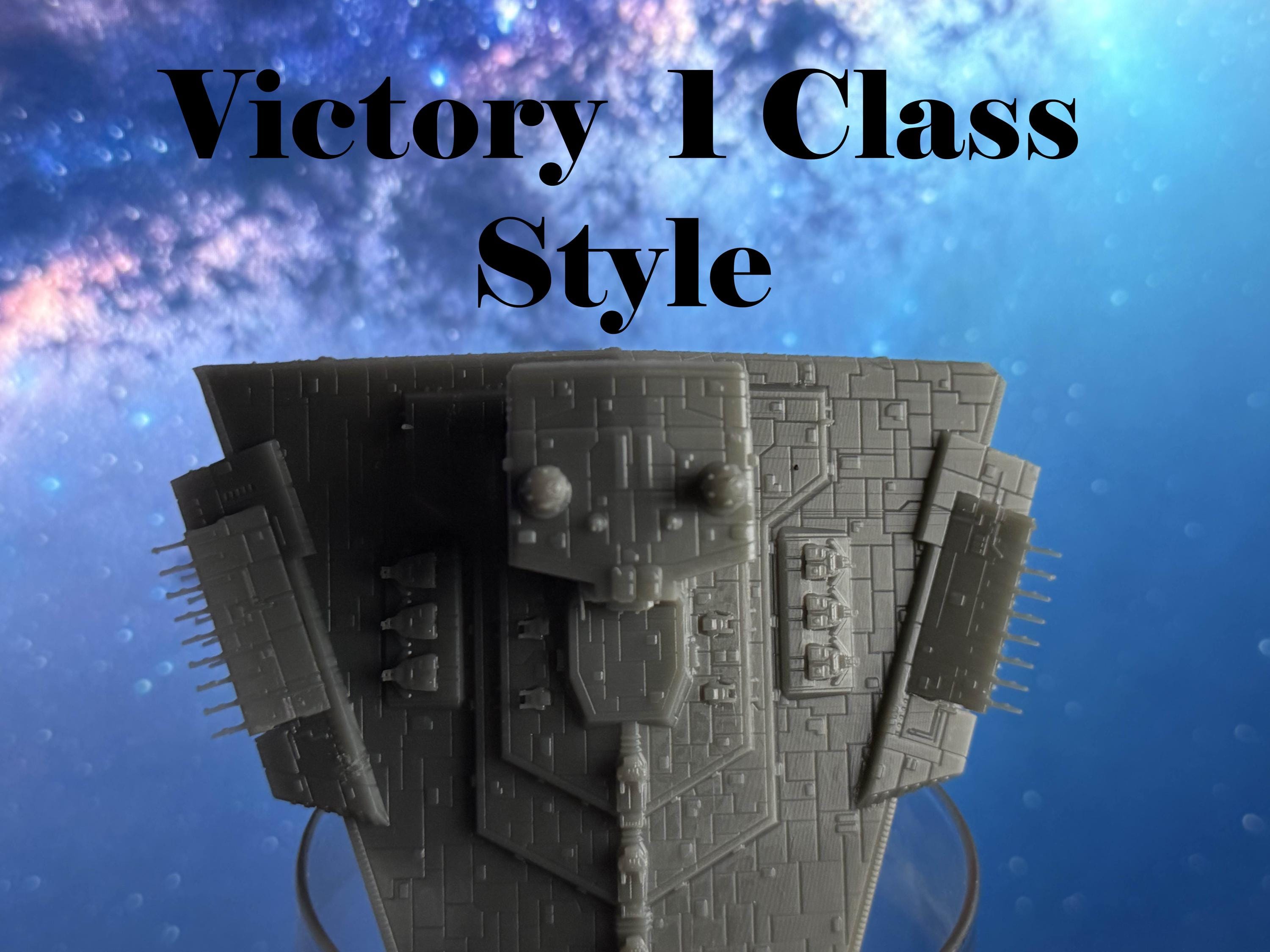 Victory Class Tank Engine Star Wars Victory (1 or 2) Class Star Destroyer (armada) - Etsy