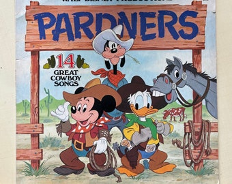 Walt Disney Pardners Record with 14 Great Cowboy Songs