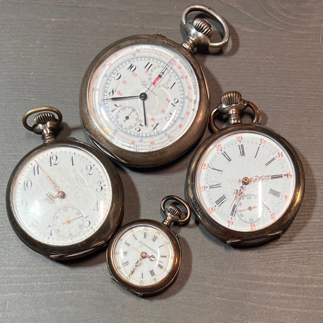 Antike Taschenuhr Taschenuhren Ersatzteile Taschenuhren! Einige