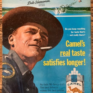 commercial cigarette Smoke gets in your eyes: 20th century tobacco advertisements Cigarettes commercial hi-res stock photography